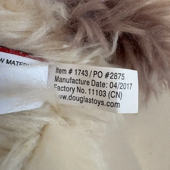 Douglas Llama Alpaca Cuddle Toys Plush 12" Toy Stuffed Animal 2017 - Picture 6 of 8